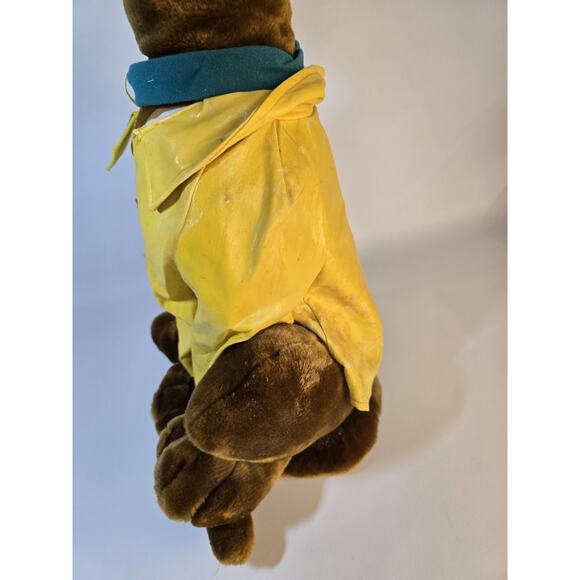 24" Scooby Doo Plush Rain Jacket Coat Rare 2001 Stuffed Animal Cartoon Network - Picture 7 of 9